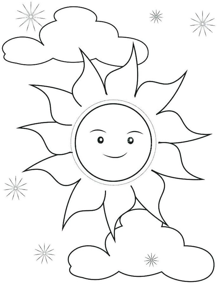 32 Sun Coloring Pages Printable 14