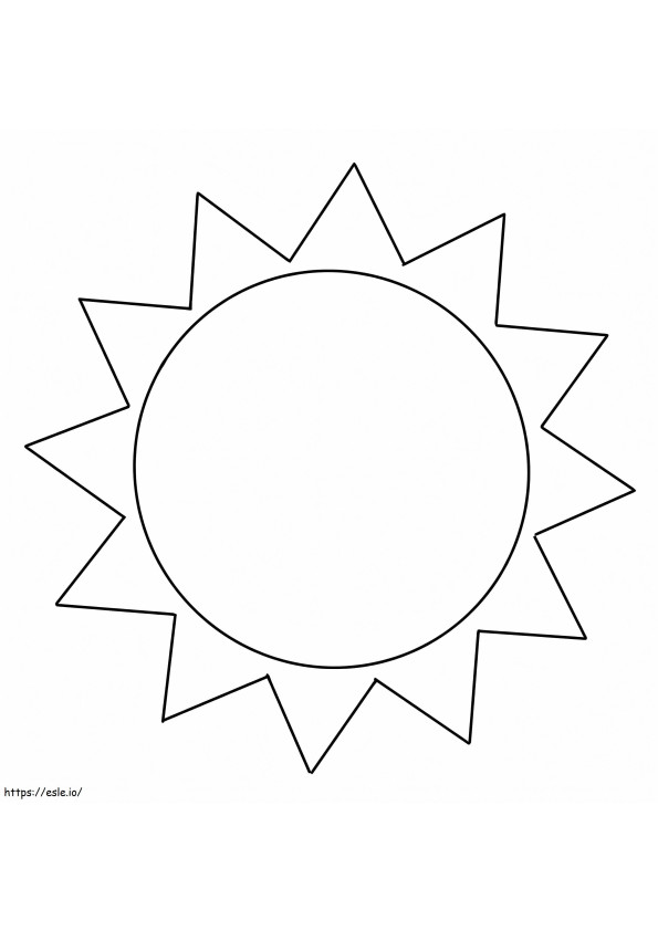 32 Sun Coloring Pages Printable 16