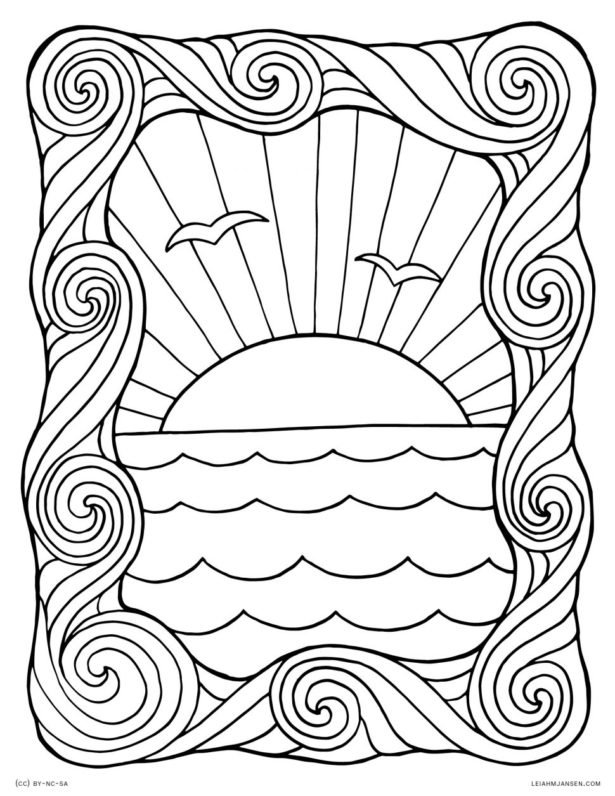 32 Sun Coloring Pages Printable 17