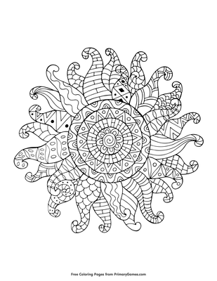 32 Sun Coloring Pages Printable 18