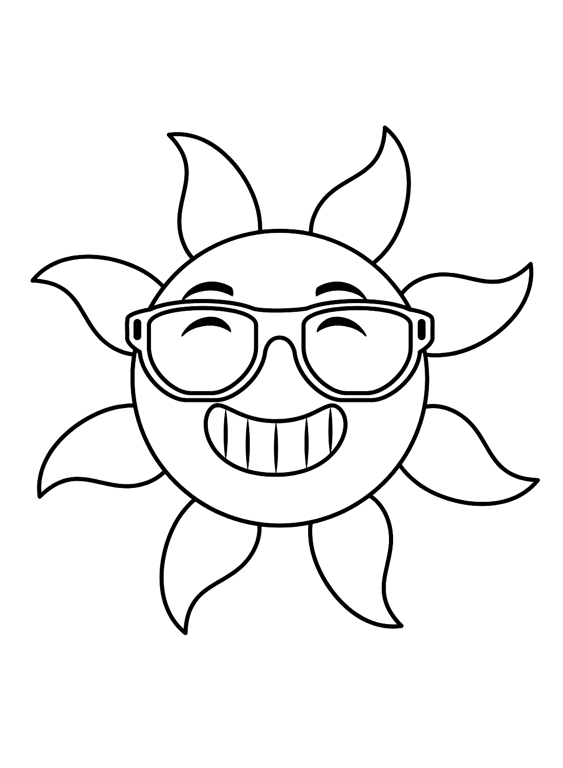 32 Sun Coloring Pages Printable 22