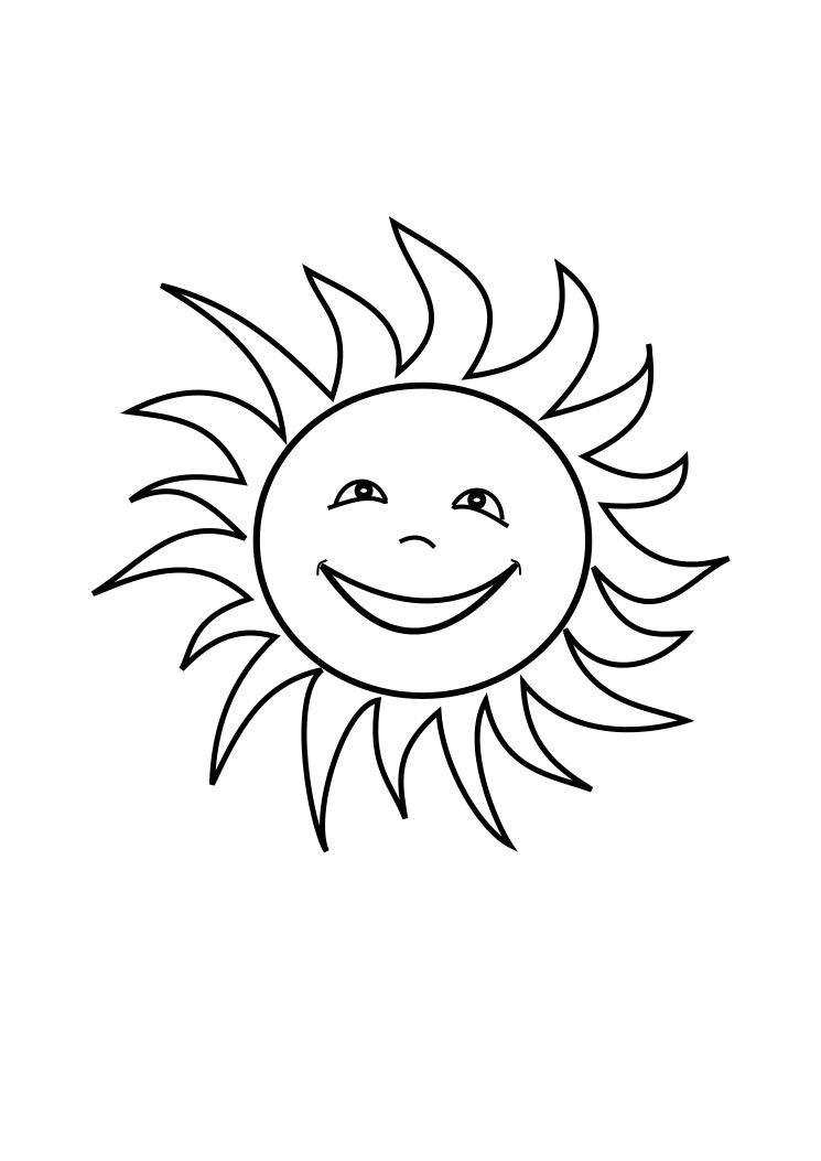 32 Sun Coloring Pages Printable 26