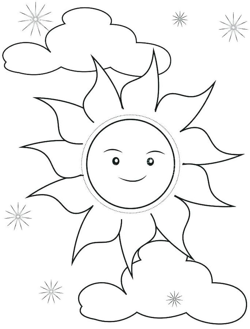 32 Sun Coloring Pages Printable 27