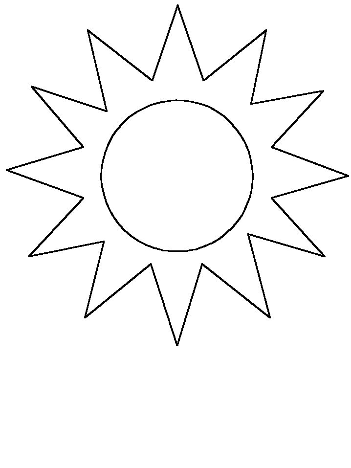 32 Sun Coloring Pages Printable 31