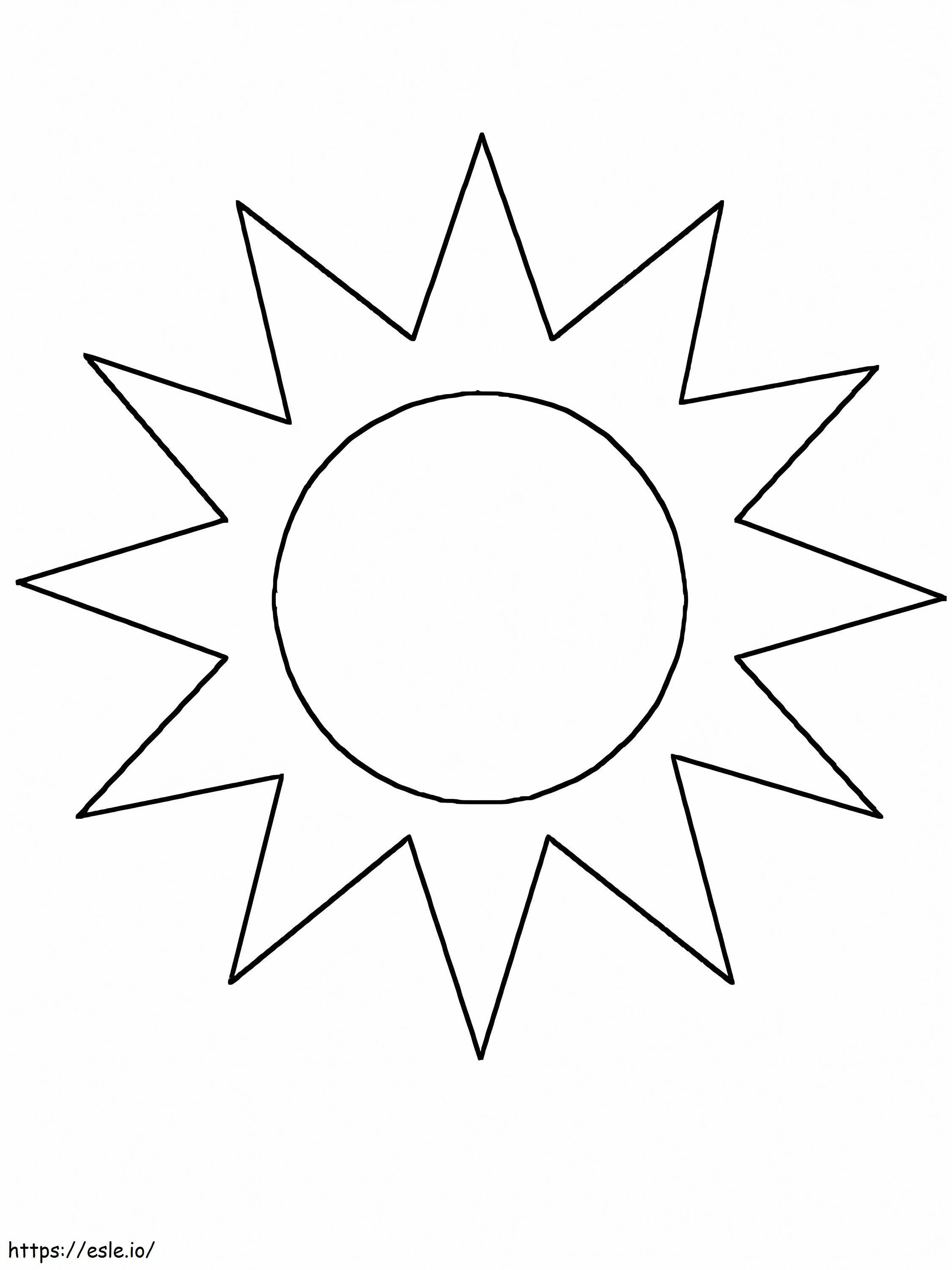 32 Sun Coloring Pages Printable 33