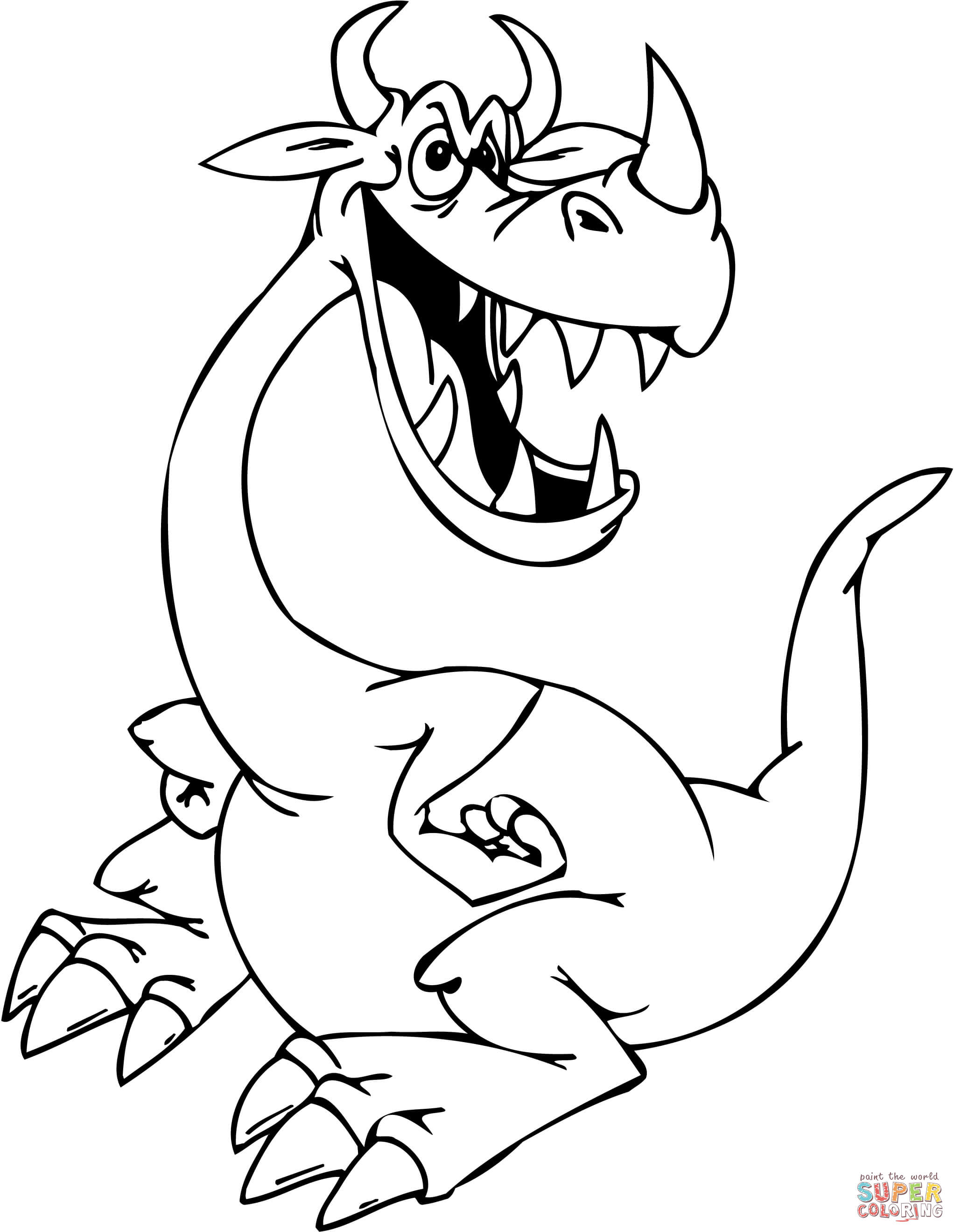 33 Fantasy Water Dragon Coloring Pages Printable 24