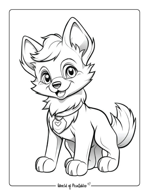 33 Fierce Wolf Coloring Pages Printable 23