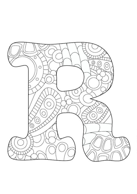 33 Fun Letter R Coloring Pages Printable 14