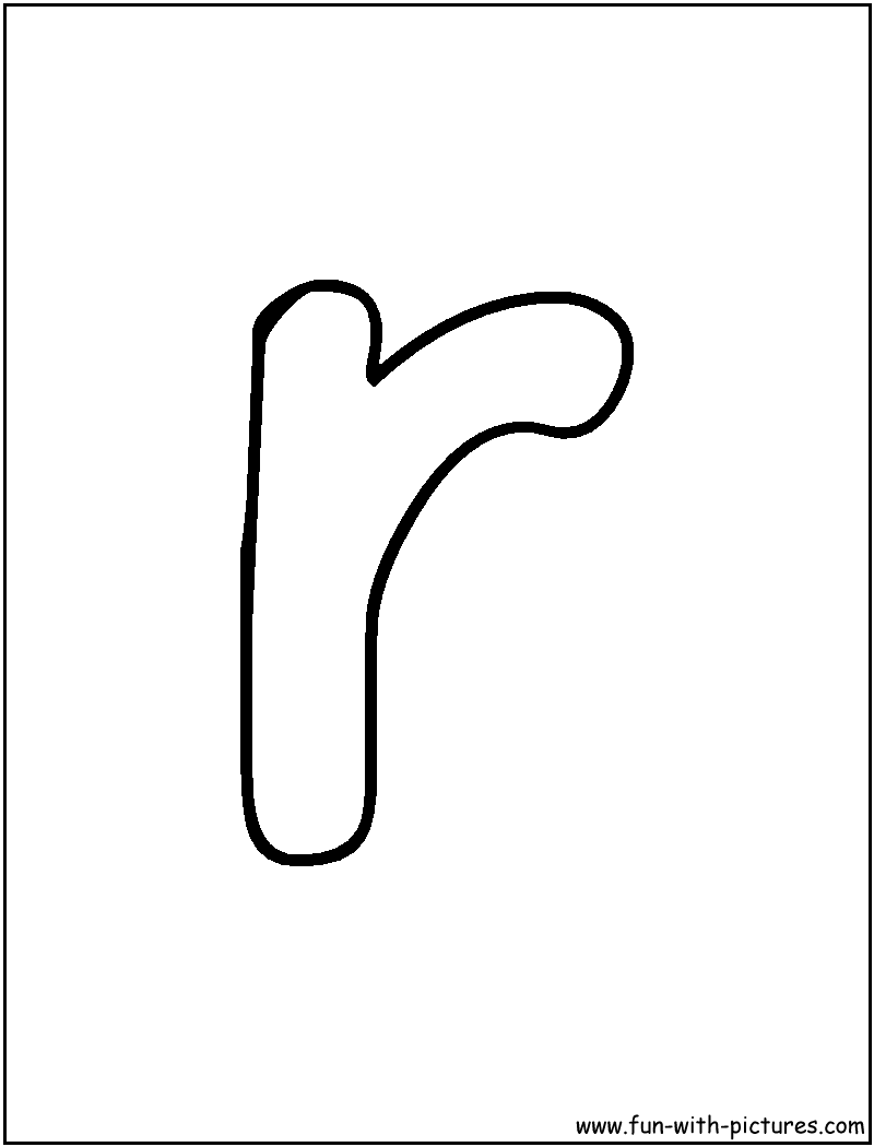 33 Fun Letter R Coloring Pages Printable 16