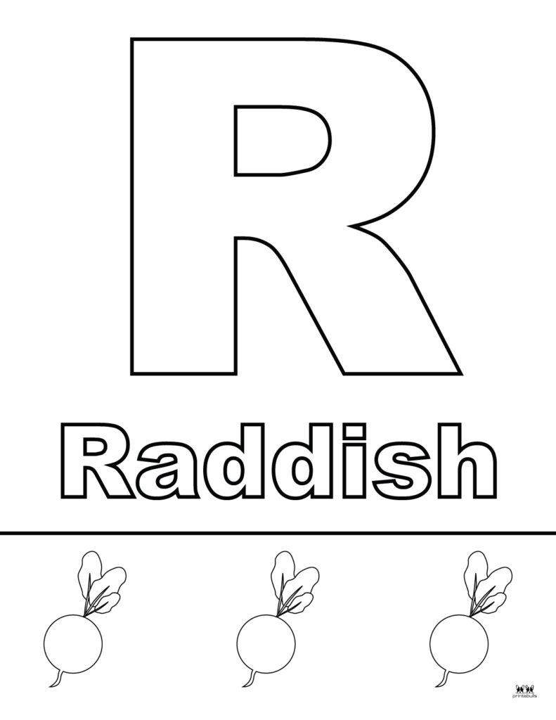 33 Fun Letter R Coloring Pages Printable 22