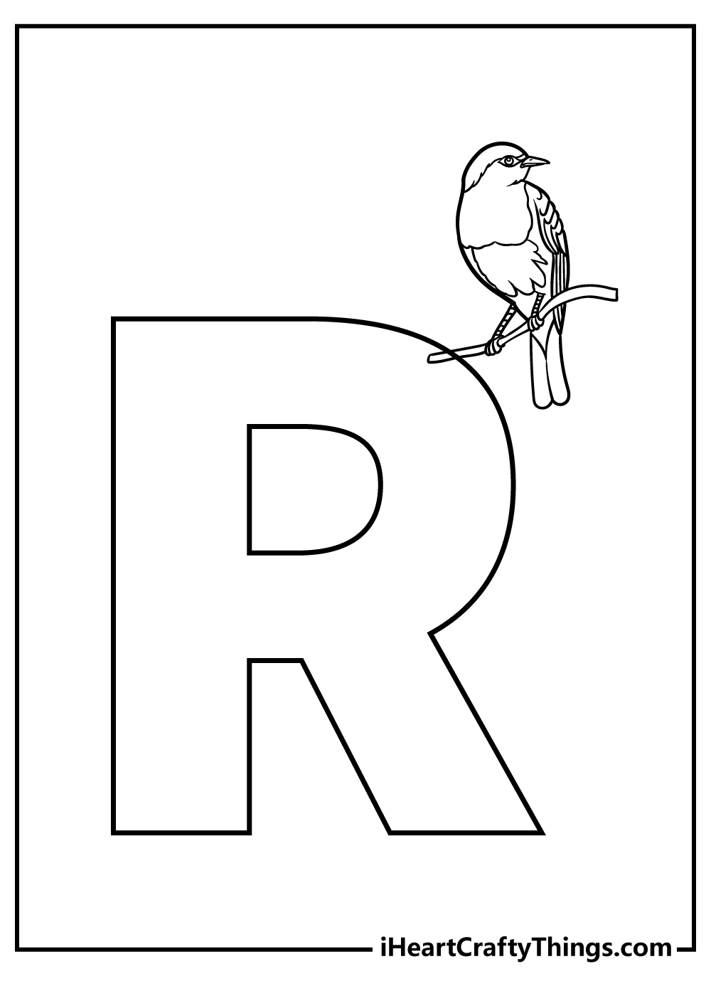 33 Fun Letter R Coloring Pages Printable 5