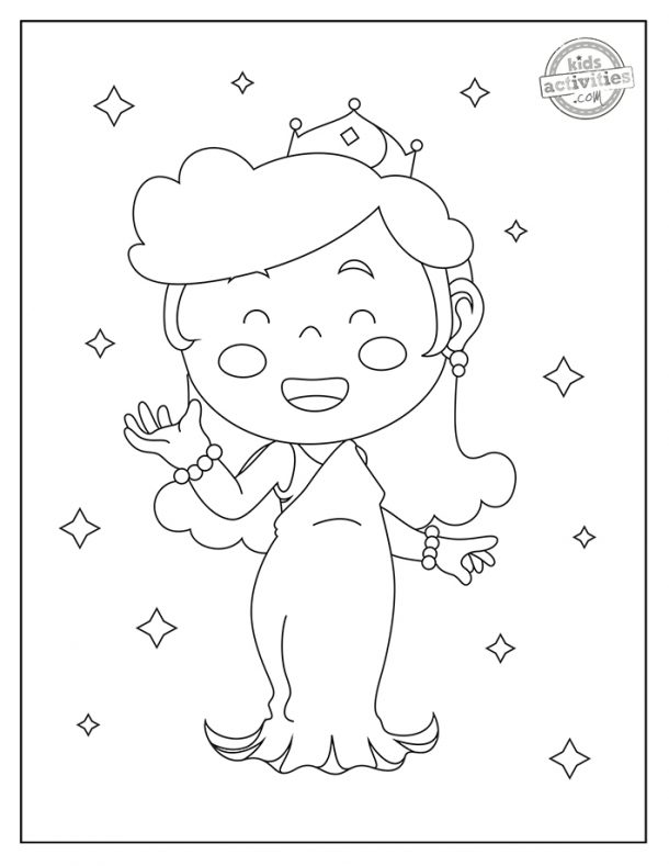 33 Queen Coloring Pages Printable 14