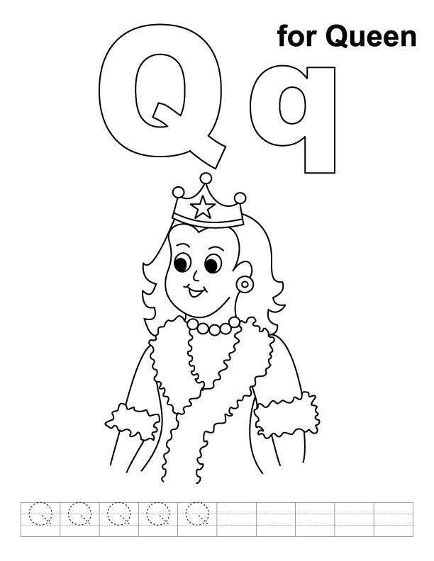 33 Queen Coloring Pages Printable 15