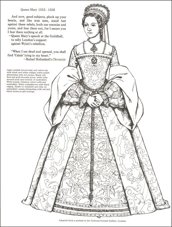 33 Queen Coloring Pages Printable 17