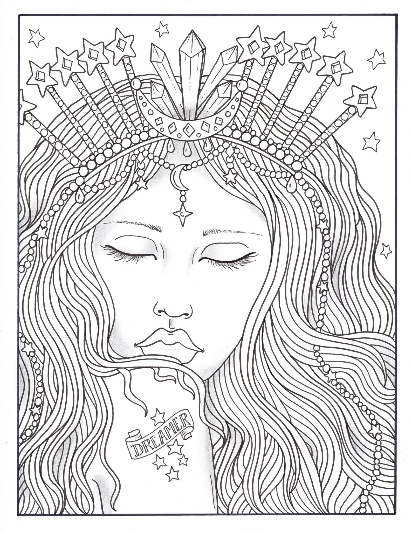 33 Queen Coloring Pages Printable 19