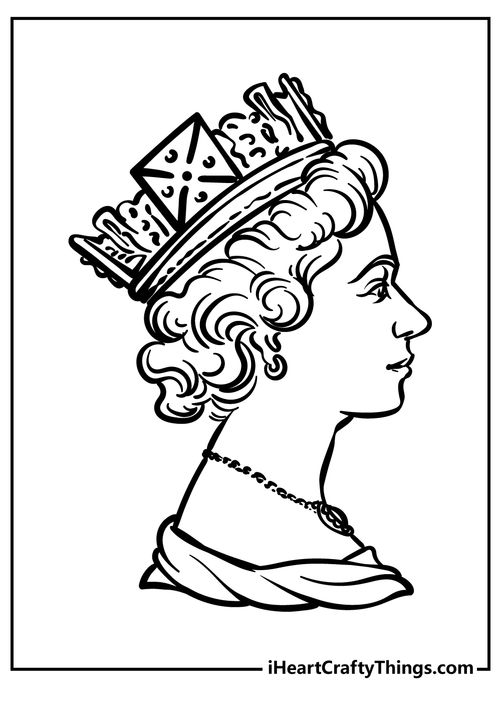 33 Queen Coloring Pages Printable 26