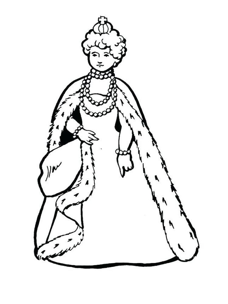 33 Queen Coloring Pages Printable 27