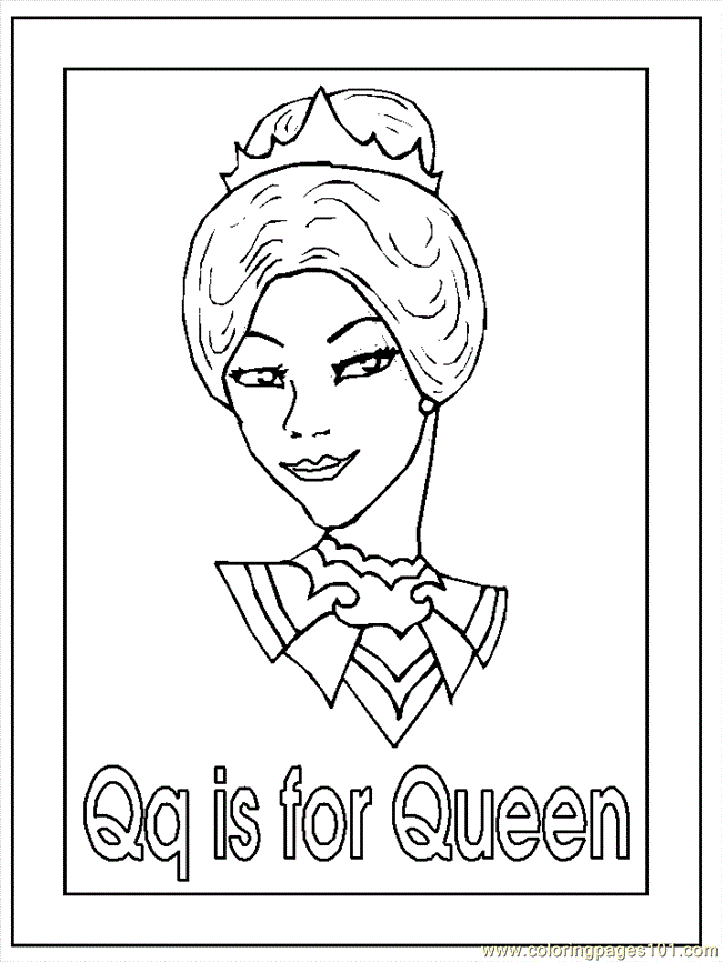 33 Queen Coloring Pages Printable 28