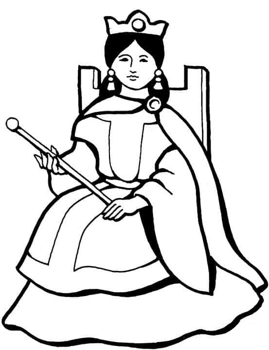 33 Queen Coloring Pages Printable 29