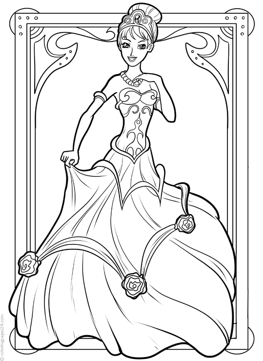 33 Queen Coloring Pages Printable 33