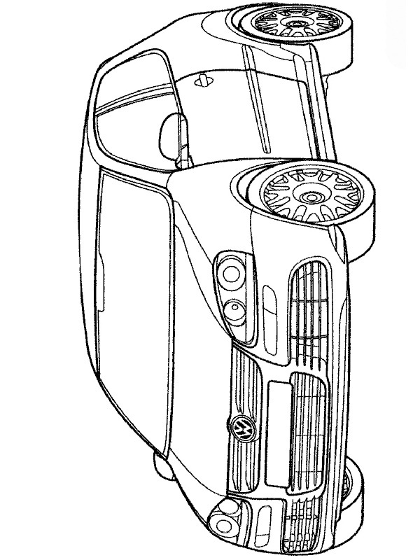 33 Volkswagen Coloring Pages Printable 10