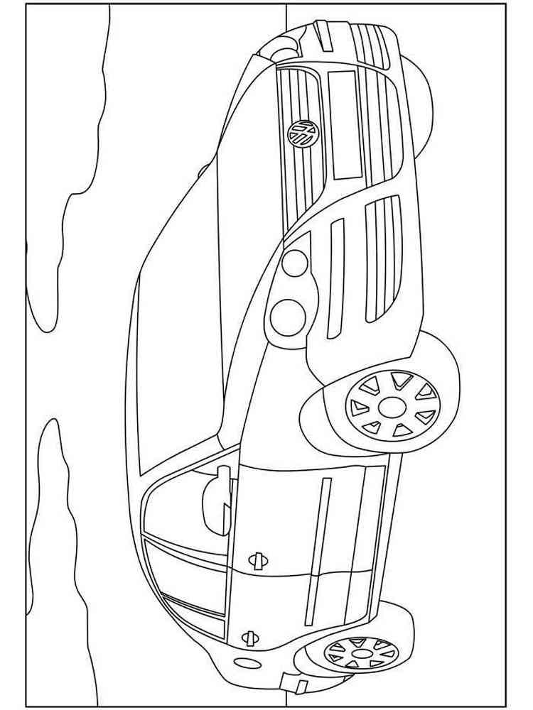 33 Volkswagen Coloring Pages Printable 2