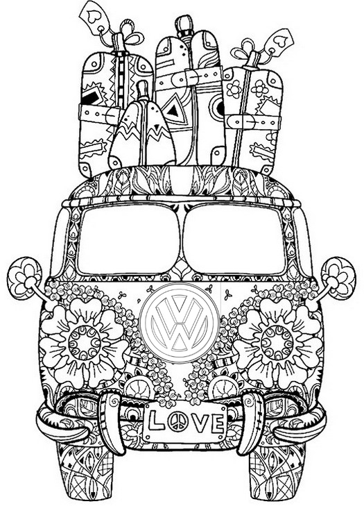 33 Volkswagen Coloring Pages Printable 31