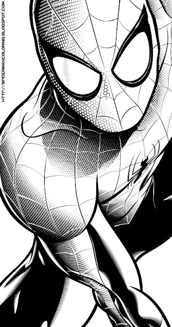 34 Amazing Spiderman Drawing Coloring Pages Printable 20