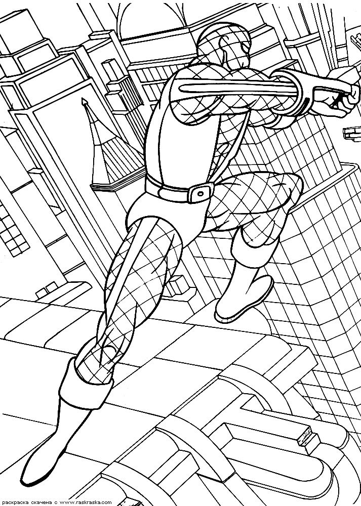 34 Amazing Spiderman Drawing Coloring Pages Printable 4