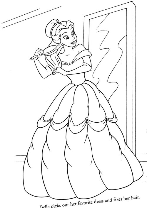 34 Disney Princess Face Coloring Pages Printable 24