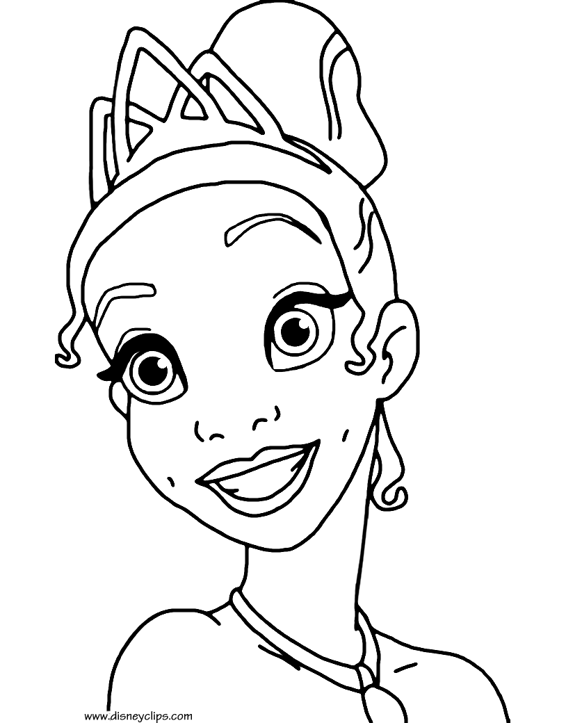 34 Disney Princess Face Coloring Pages Printable 30