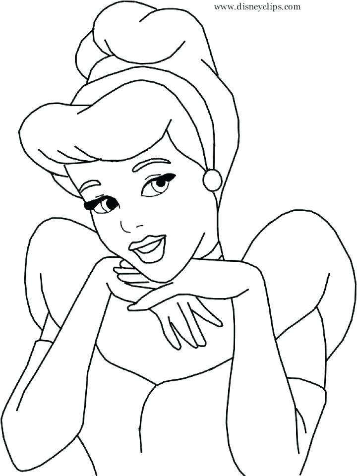 34 Disney Princess Face Coloring Pages Printable 9