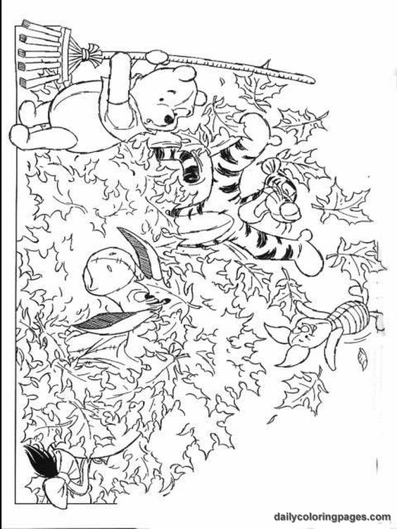 34 Free Printable Disney Fall Coloring Pages 12