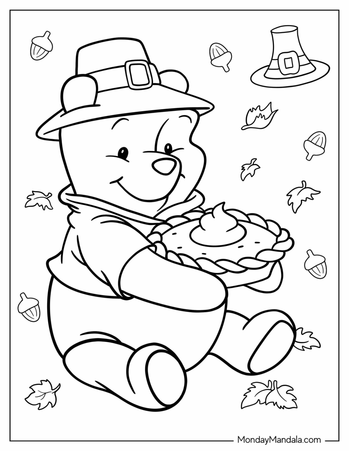 34 Free Printable Disney Fall Coloring Pages 22