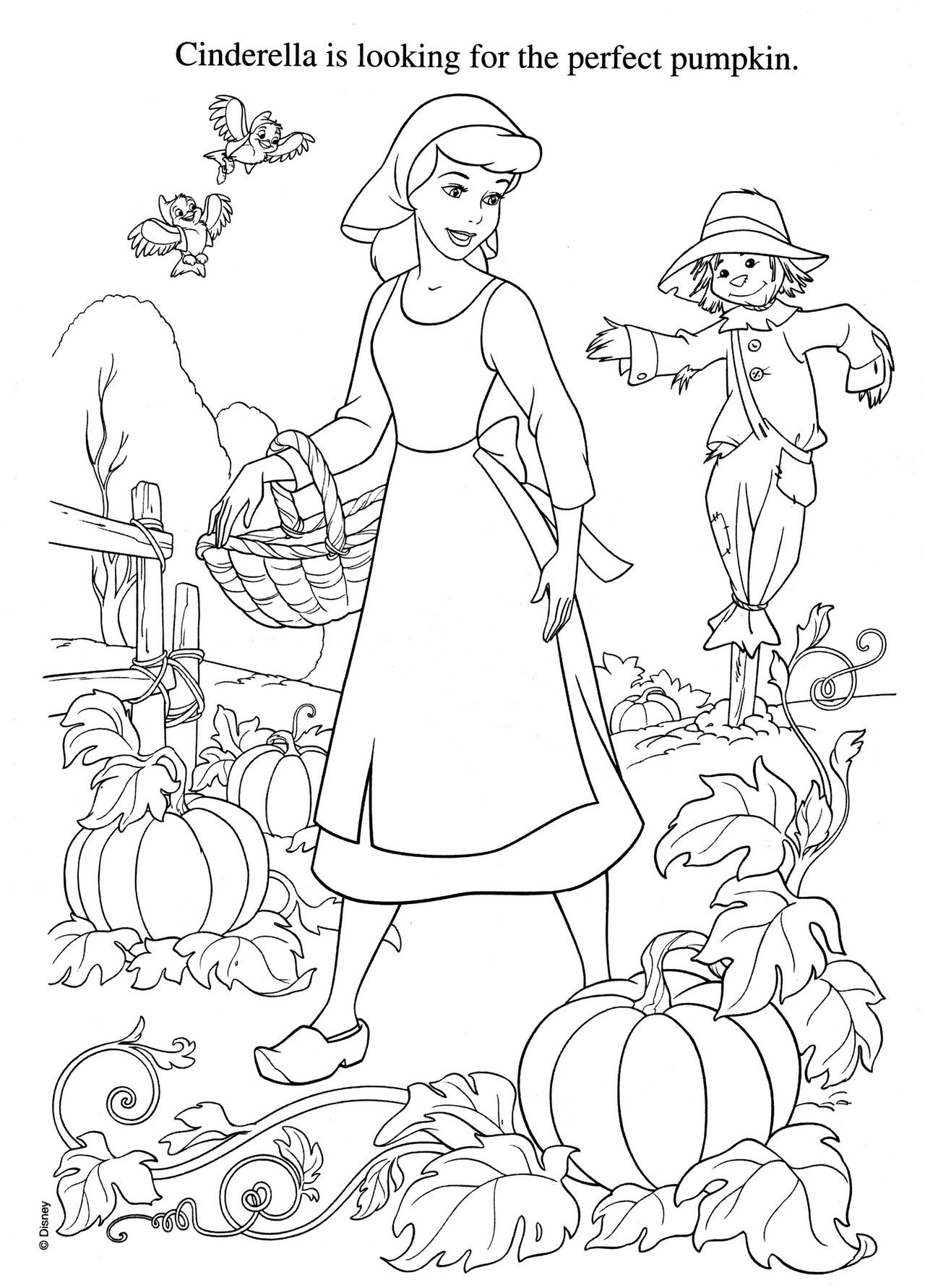 34 Free Printable Disney Fall Coloring Pages 35