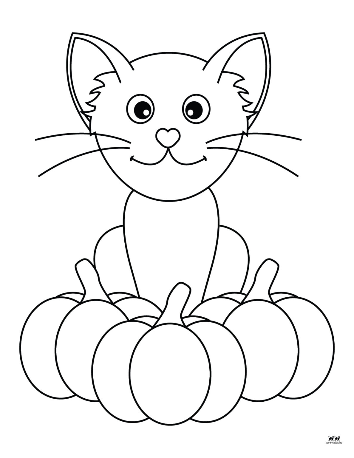 34 Halloween Cat Coloring Pages Printable 29