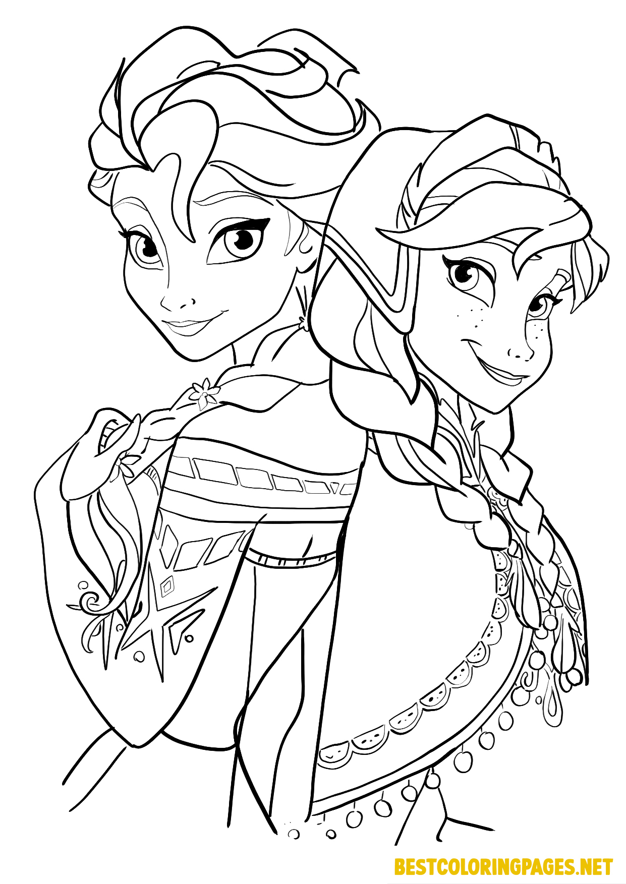 34 Magical Frozen Coloring Pages Printable 14