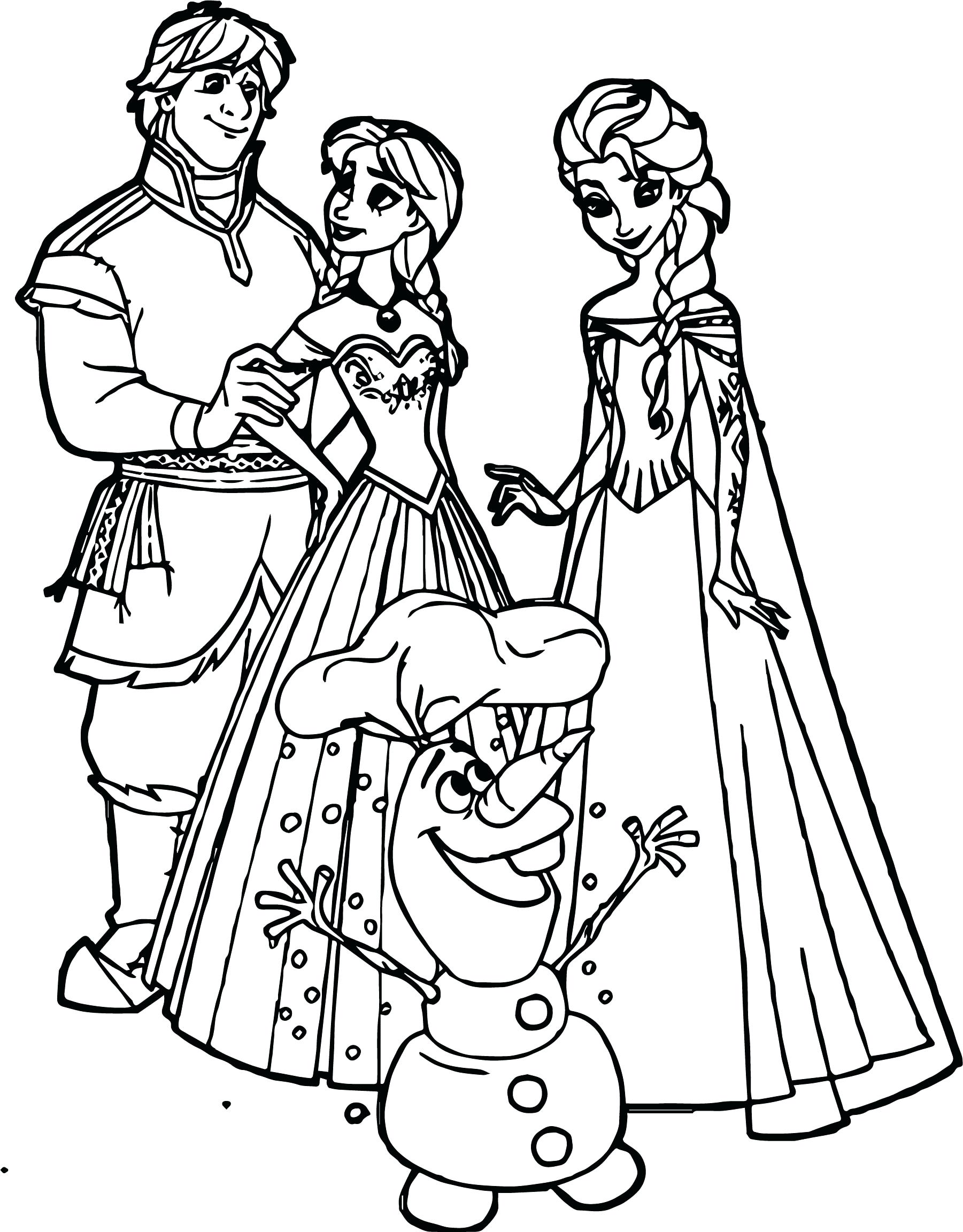 34 Magical Frozen Coloring Pages Printable 19