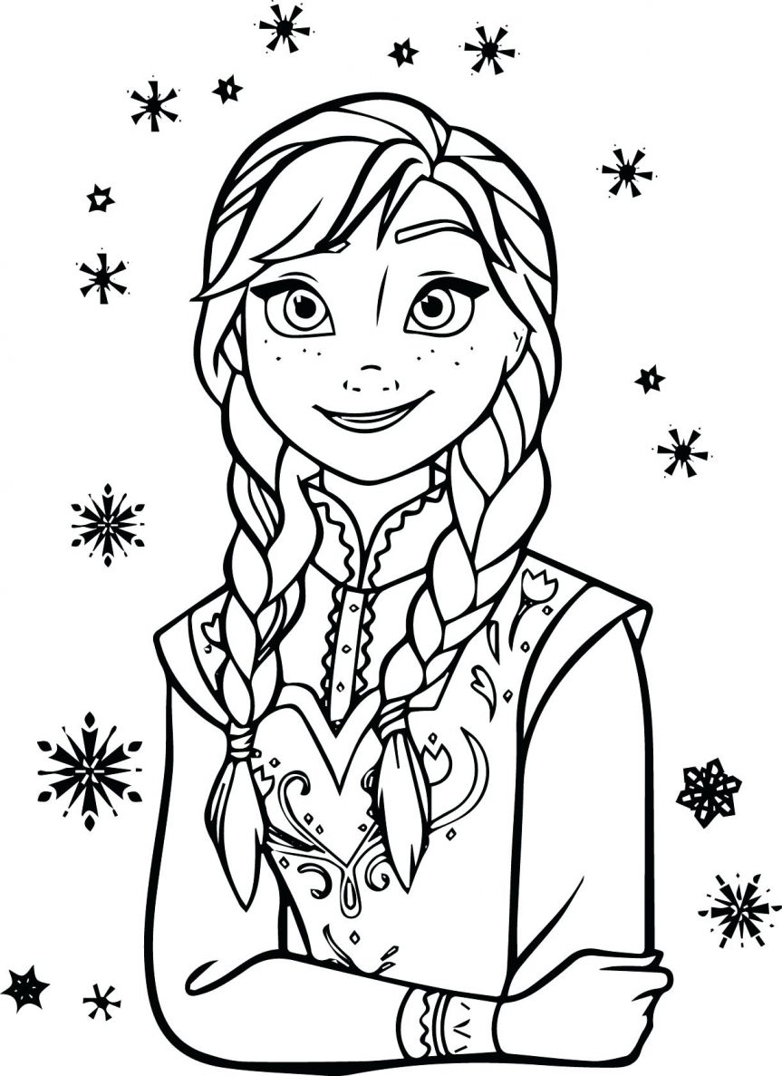 34 Magical Frozen Coloring Pages Printable 21