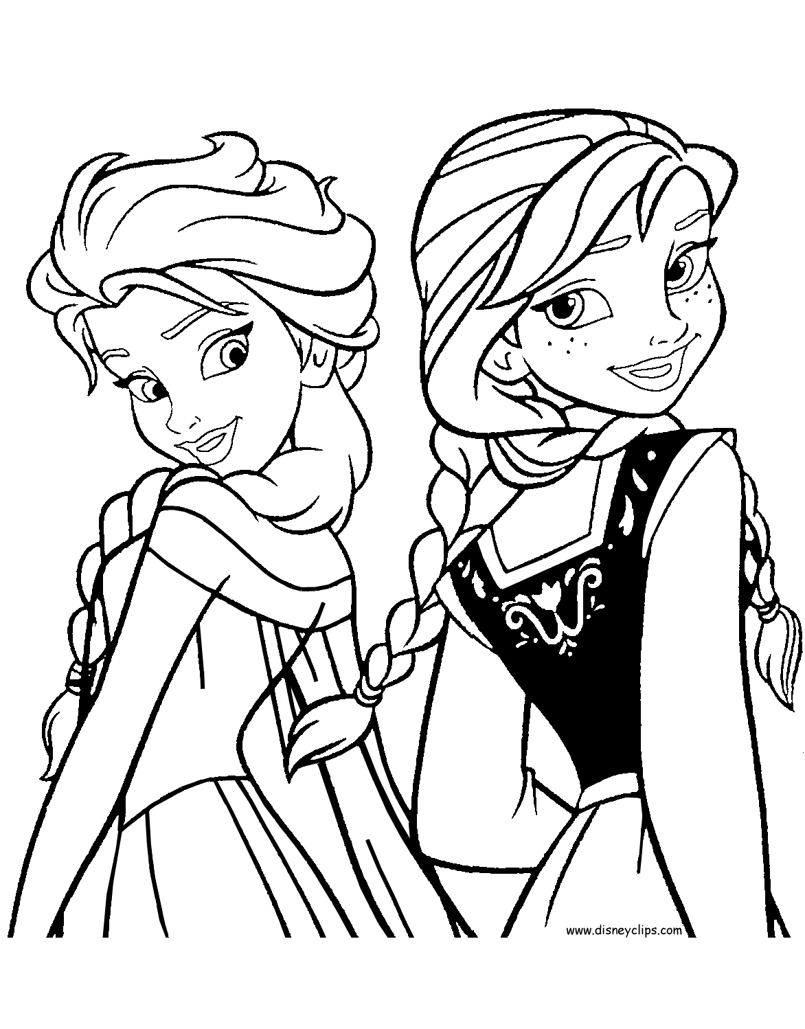 34 Magical Frozen Coloring Pages Printable 8