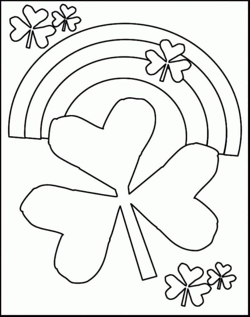 34 St. Patrick's Day Coloring Pages Printable 11