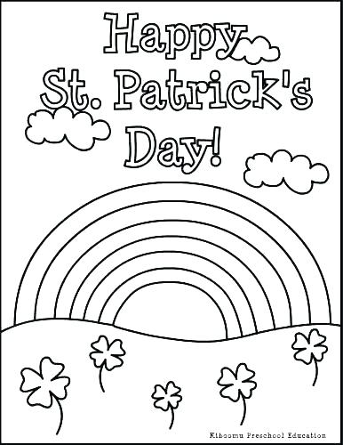 34 St. Patrick's Day Coloring Pages Printable 18