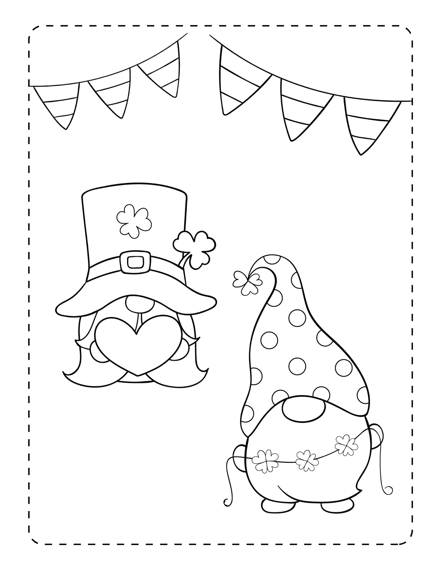 34 St. Patrick's Day Coloring Pages Printable 22