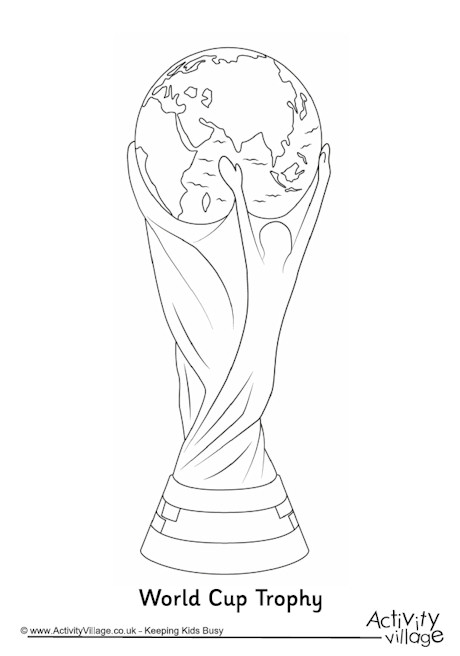 34 Winning Trophy Coloring Pages Printable 12