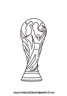 34 Winning Trophy Coloring Pages Printable 17