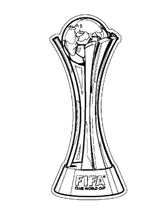 34 Winning Trophy Coloring Pages Printable 19