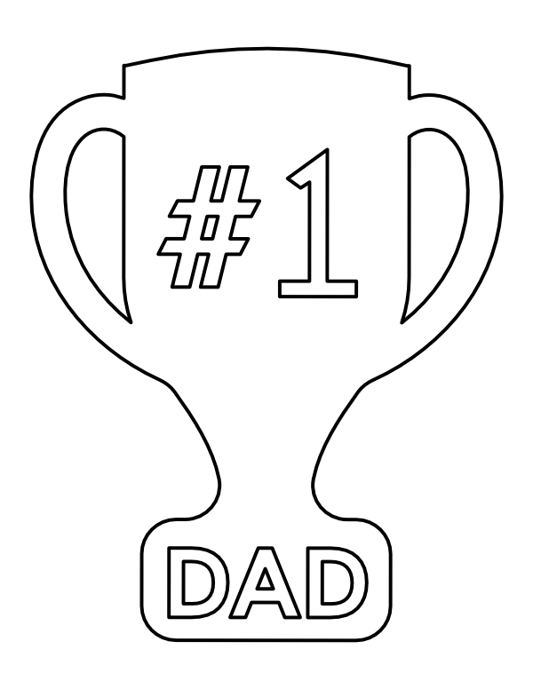 34 Winning Trophy Coloring Pages Printable 23