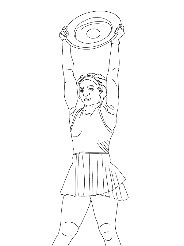 34 Winning Trophy Coloring Pages Printable 24