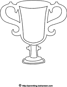 34 Winning Trophy Coloring Pages Printable 33