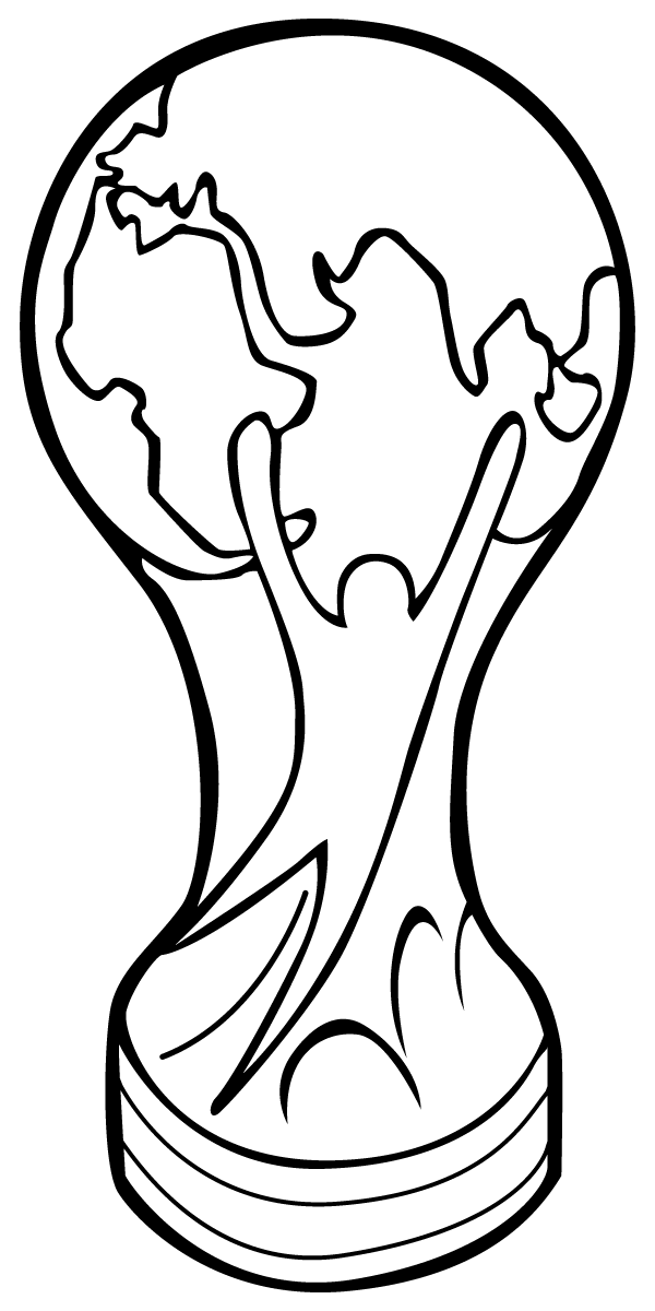 34 Winning Trophy Coloring Pages Printable 6